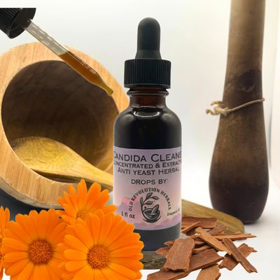 Candida Cleanse | AntiFungal Detox | Yeast, Gut & Candida Relief Drops