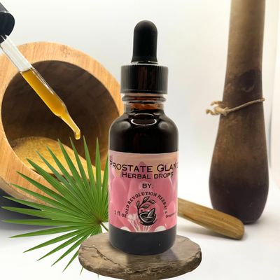 Prostate Gland | Organic Herbal Tincture | Ayurvedic & Western Formula