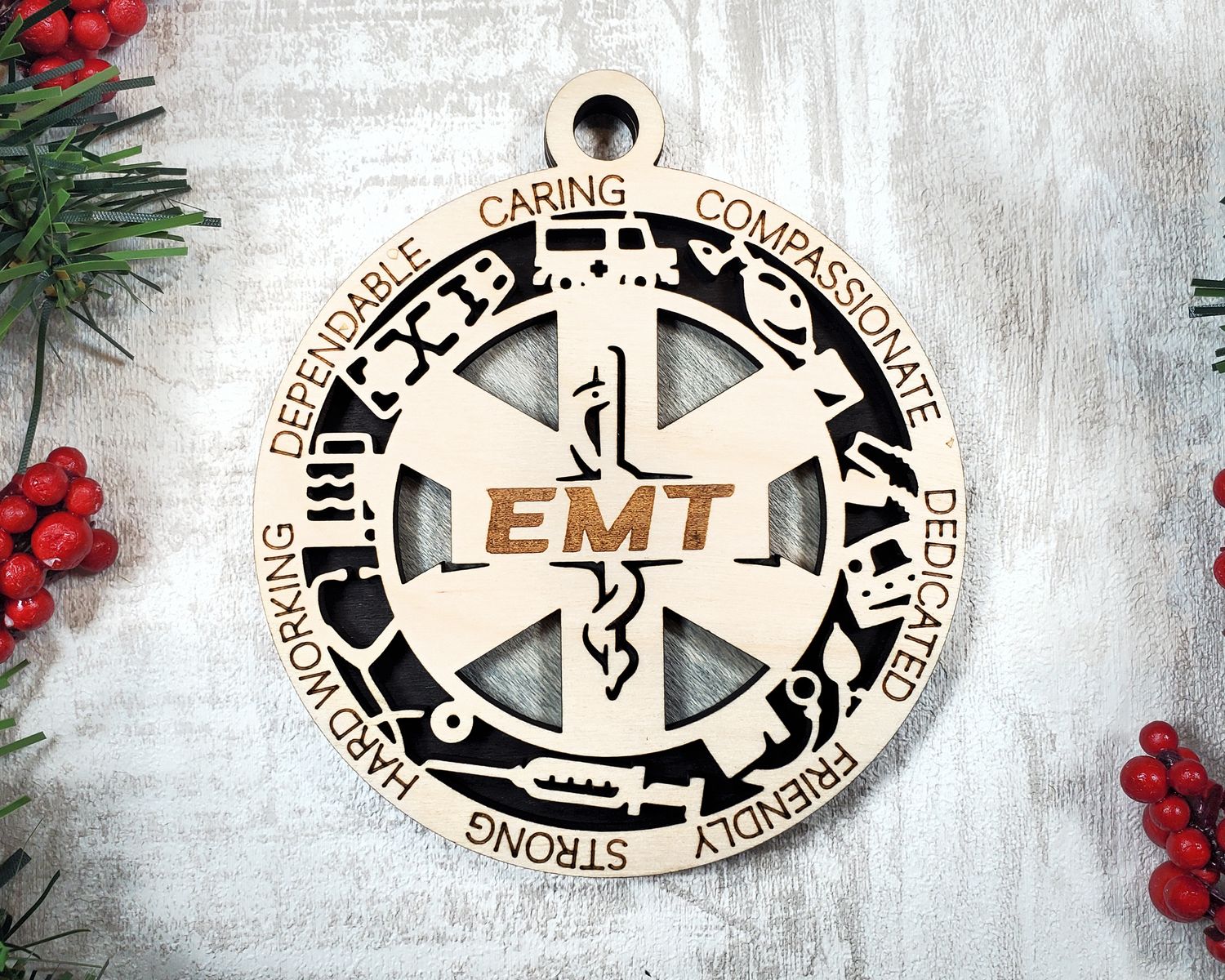 First Responder Ornament -EMT