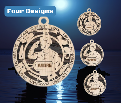 Army Force Formal and Field Ornaments