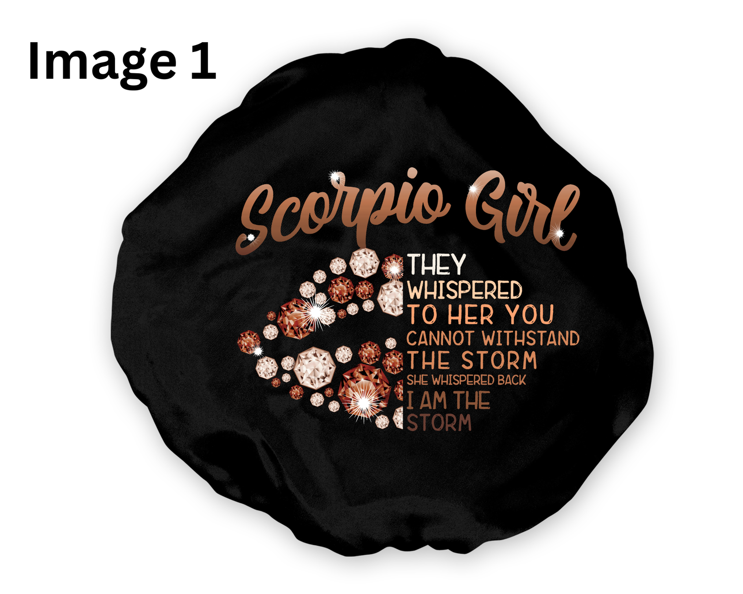 Zodiac Sign Bonnet - Scorpio