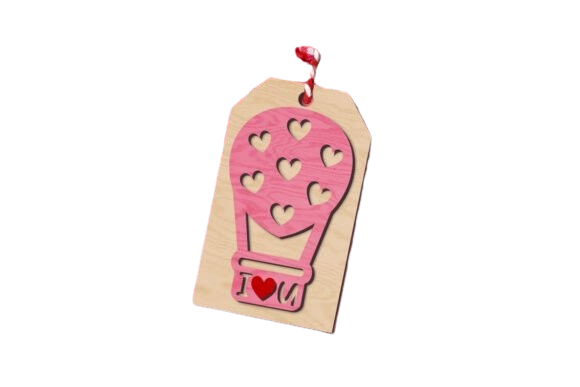 Valentine’s Day 3D Layered Gift Tags