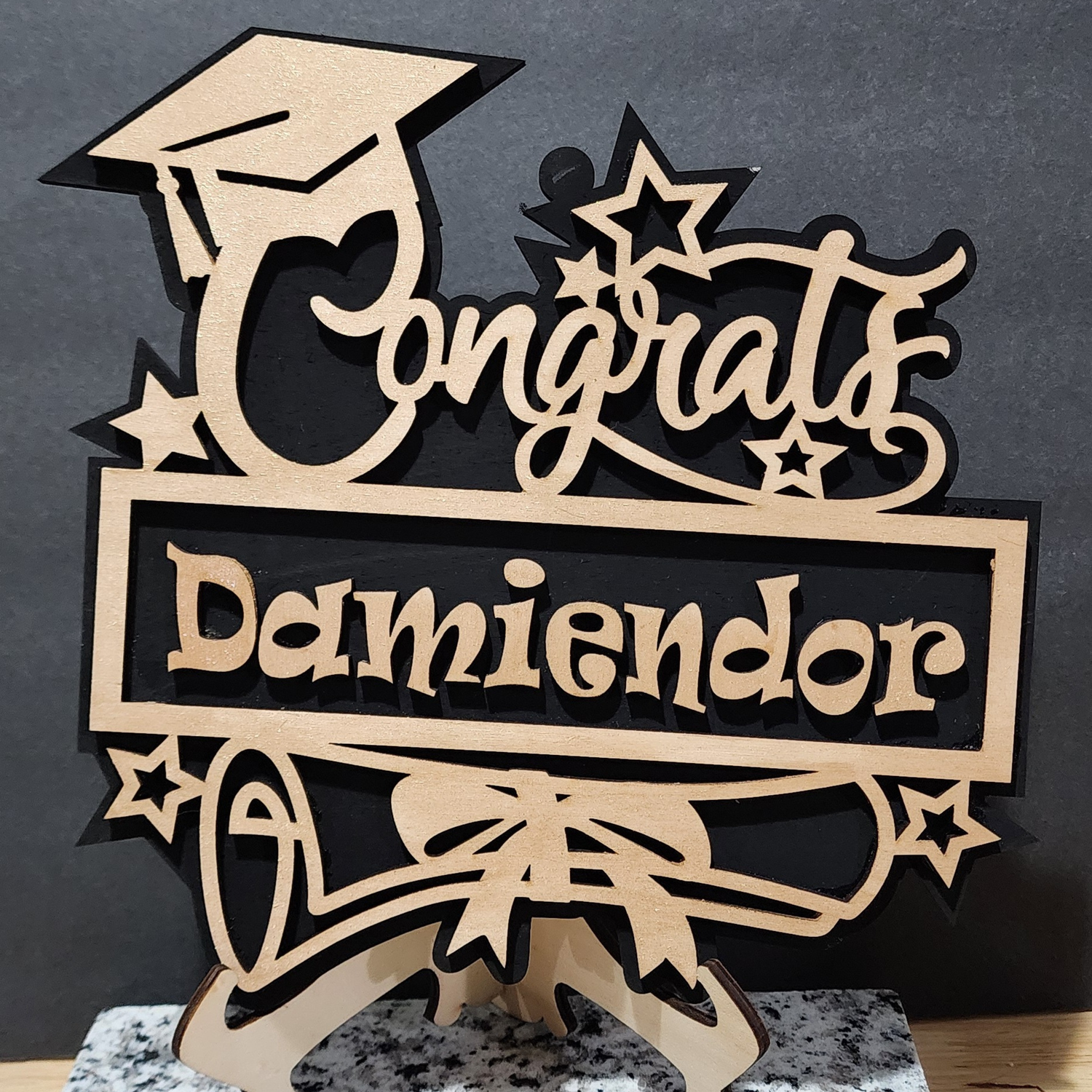 Congrats Name Sign