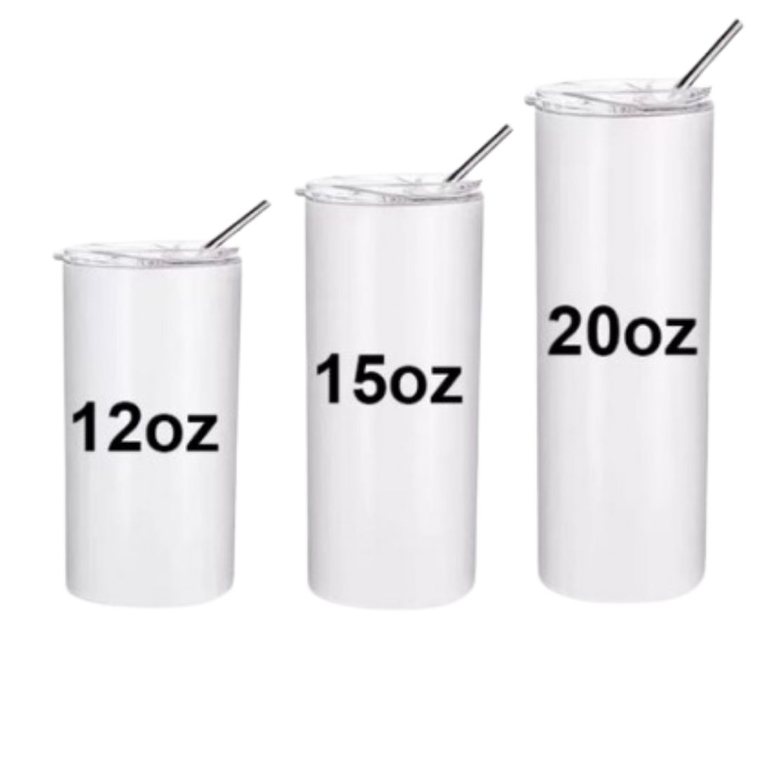 Custom Tumblers (12oz, 15oz, 20oz)