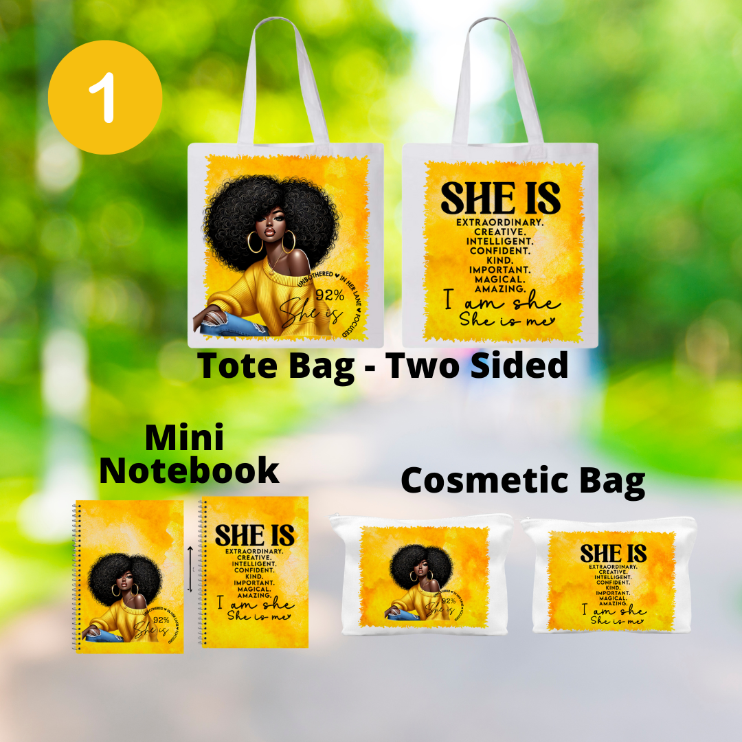 She Is 92% - Yellow