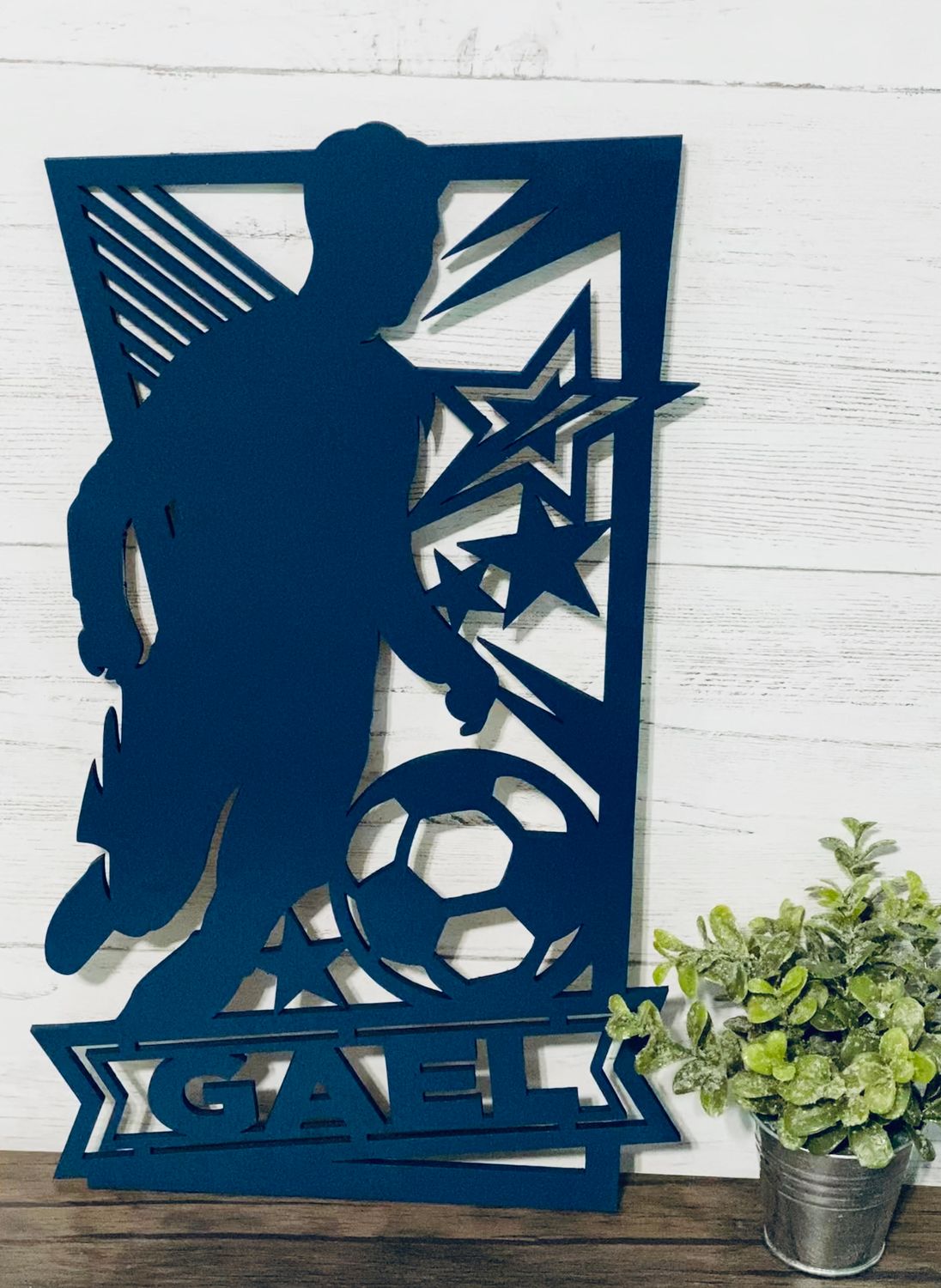 Soccer Single-Layer Sign