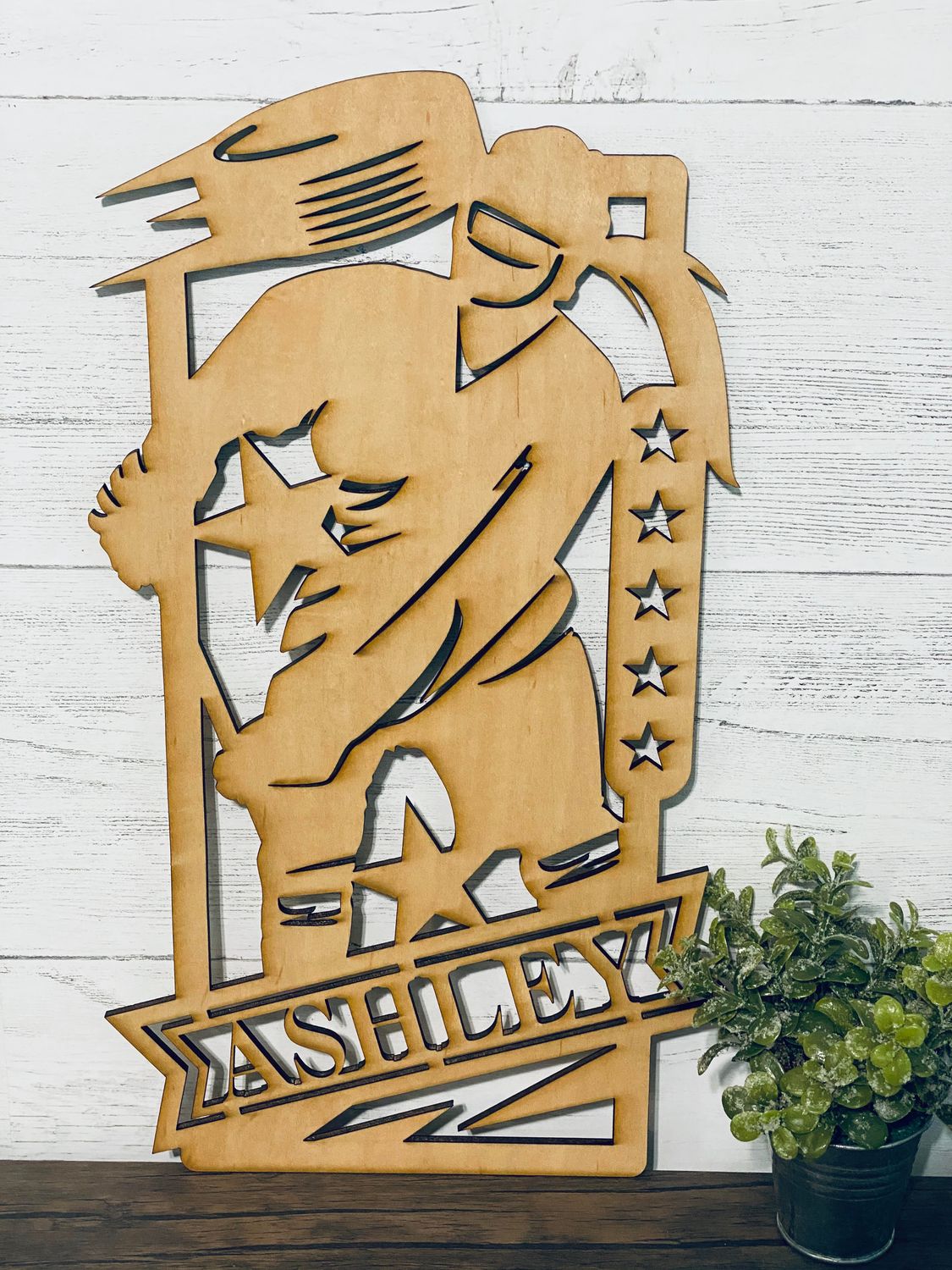 Hockey Single-Layer Sign