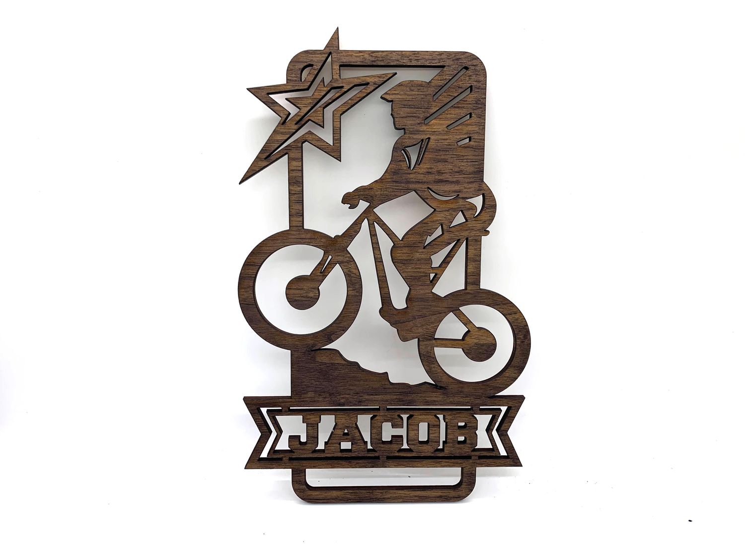 Mountain Bike Single-Layer Sign