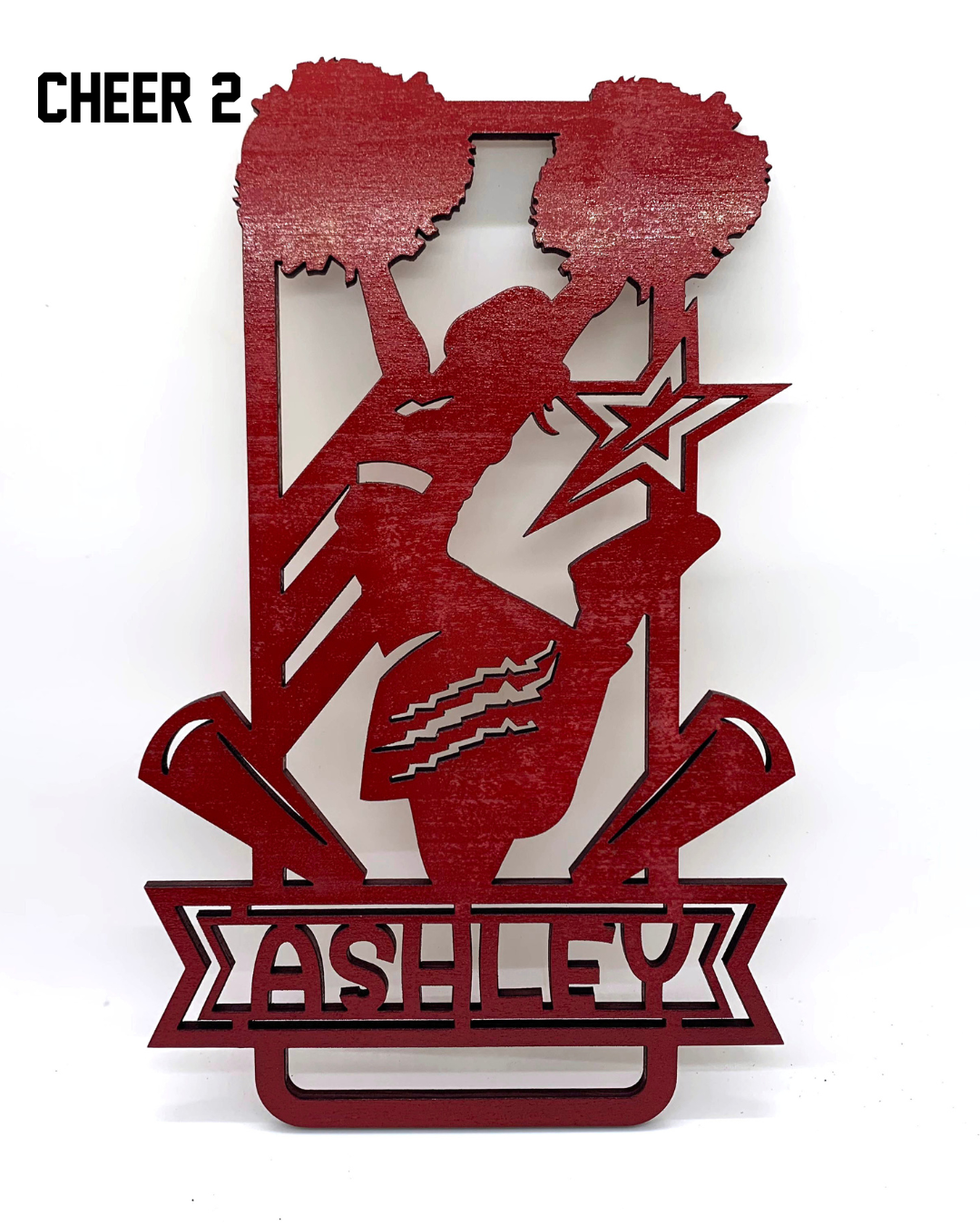 Cheerleading Single-Layer Sign