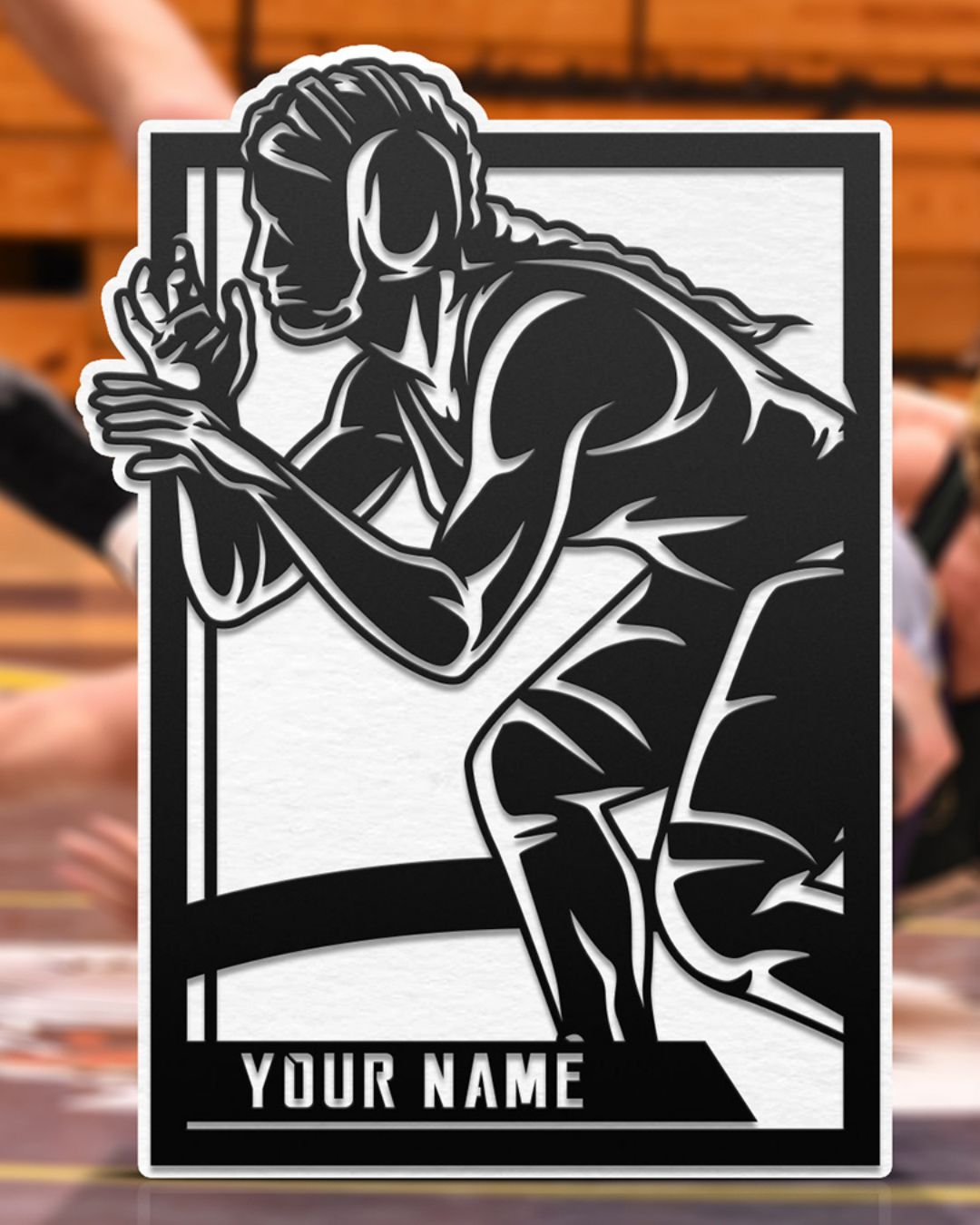 Custom Sports Signs  - Wrestling II