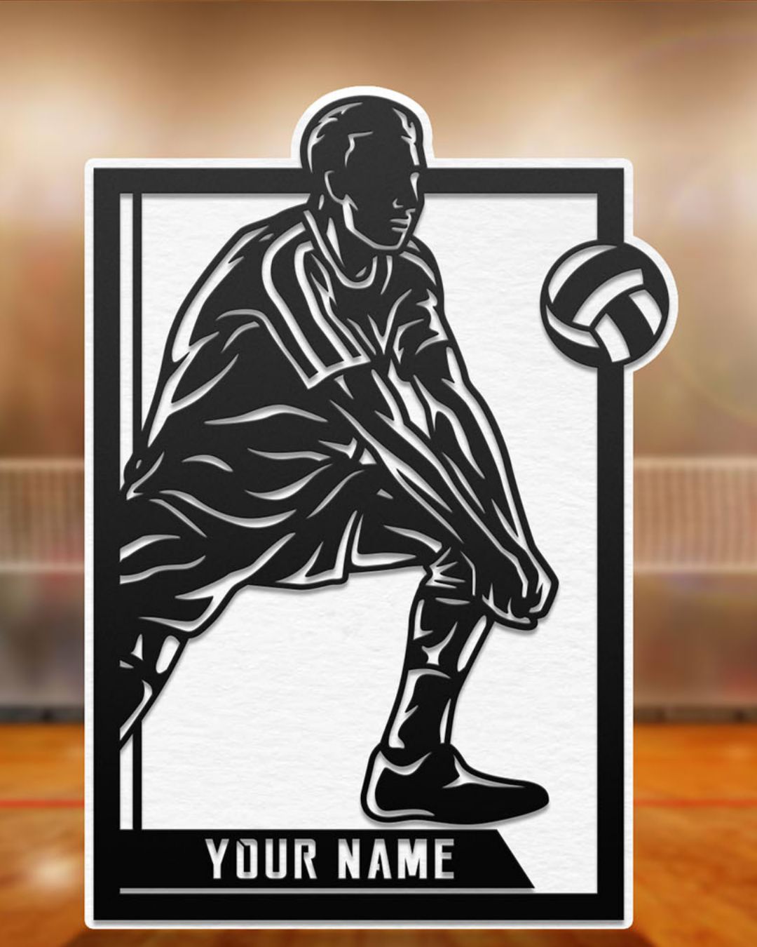 Custom Sports Signs  - Volleyball Passing