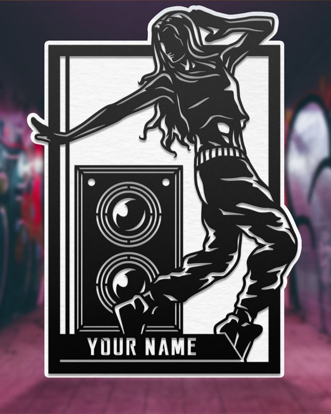 Custom Sports Signs  - Hip-Hop Dance
