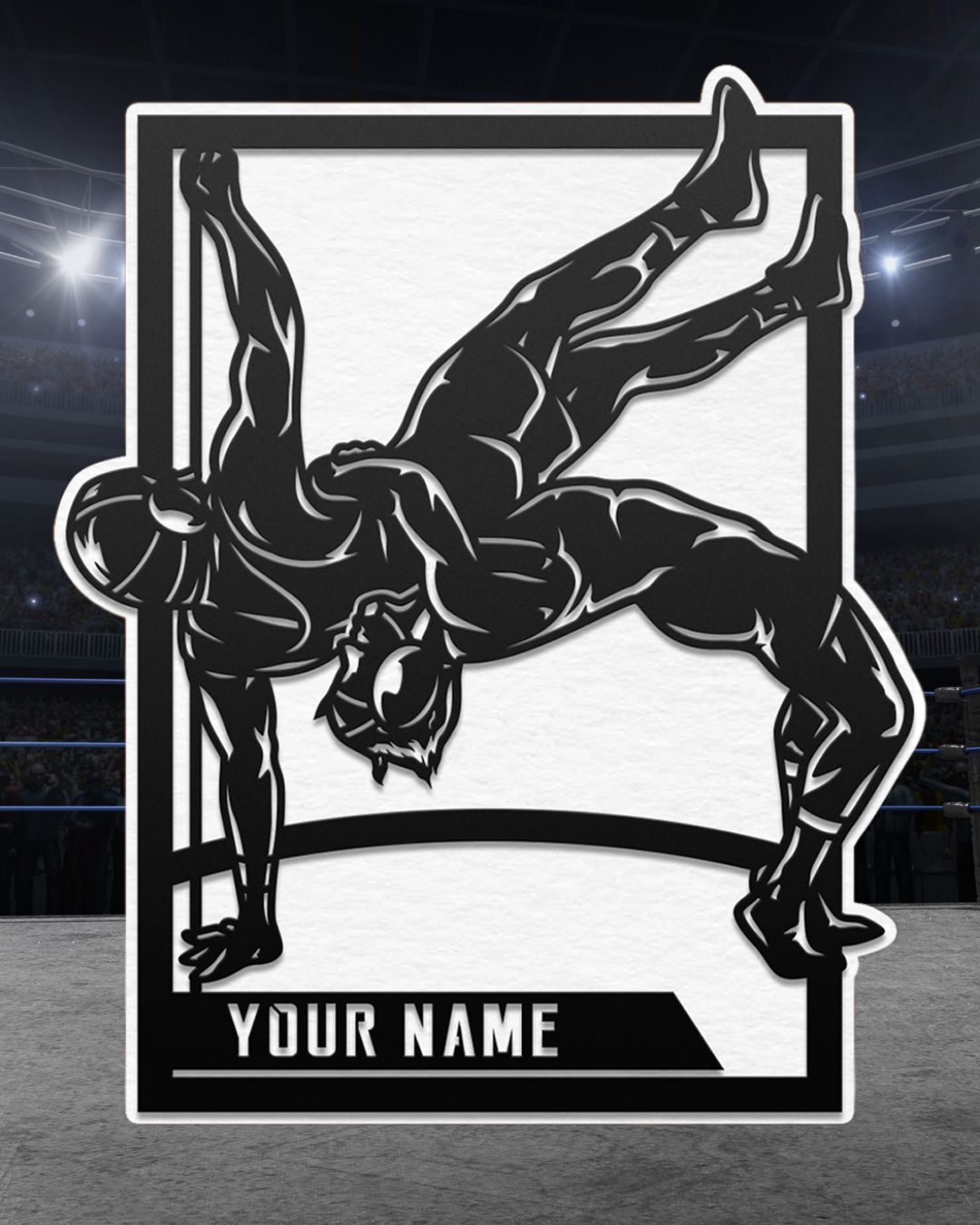 Custom Sports Signs  - Wrestling