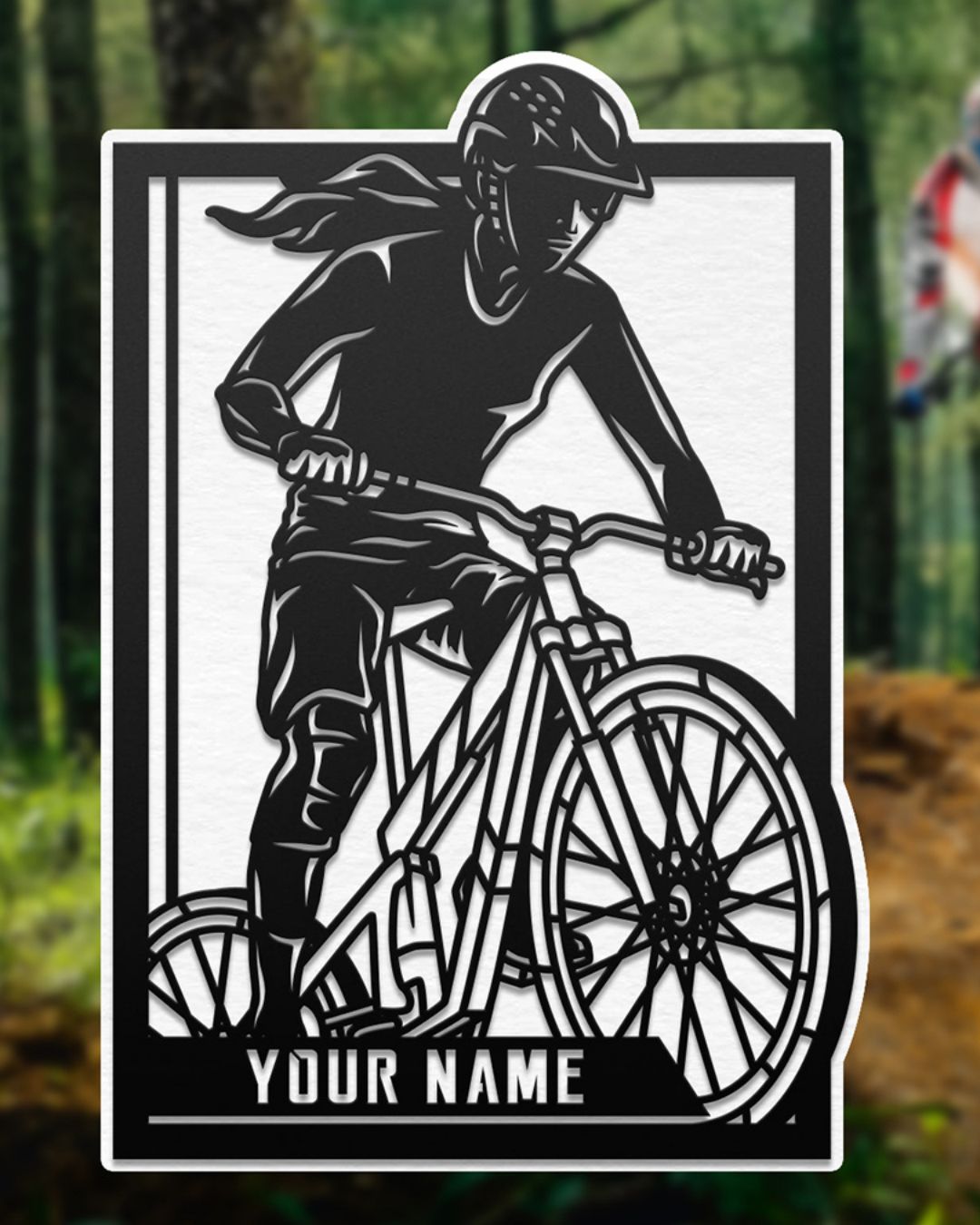 Custom Sports Signs  - Mountain Biking