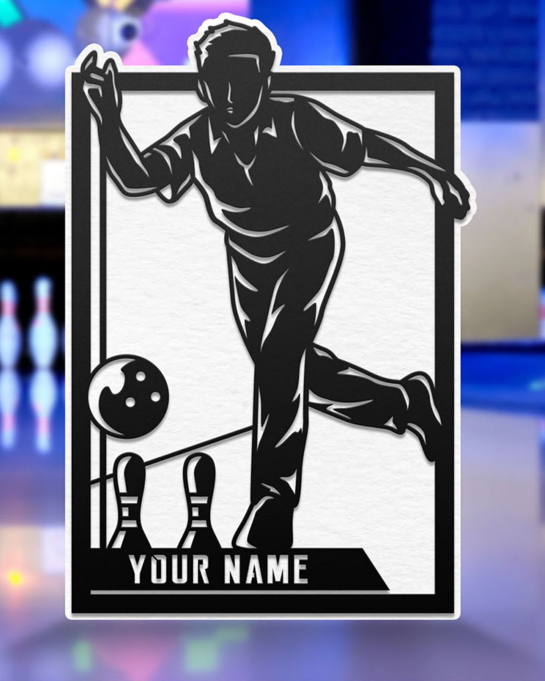 Custom Sports Signs  - Bowling