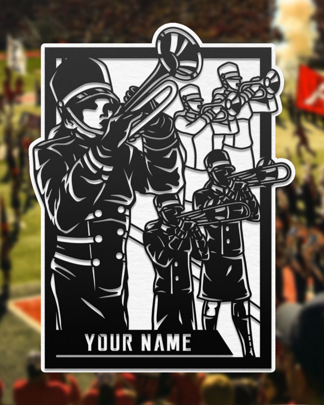 Custom Sports Signs  - Brass