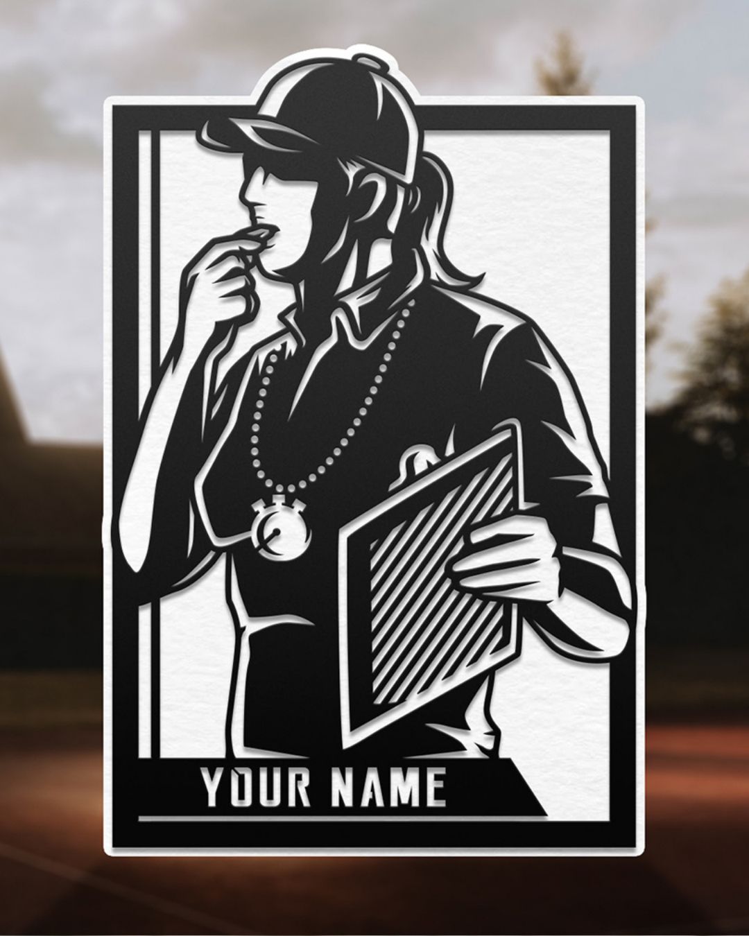 Custom Sports Signs  - Coach