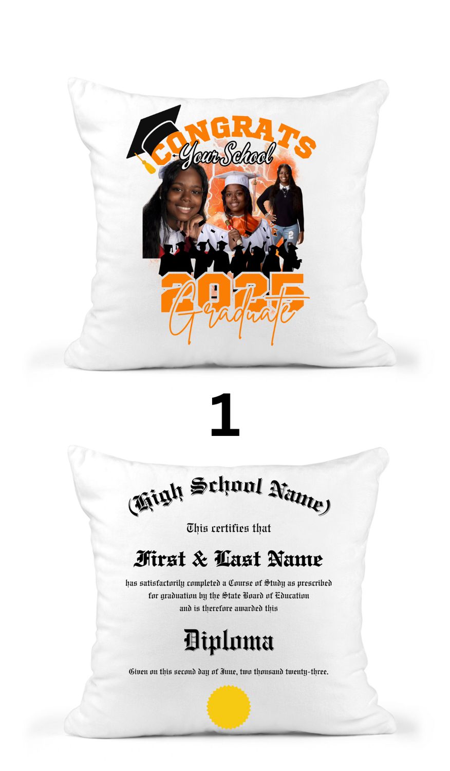 Custom Graduation Pillow