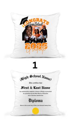 Custom Graduation Pillow