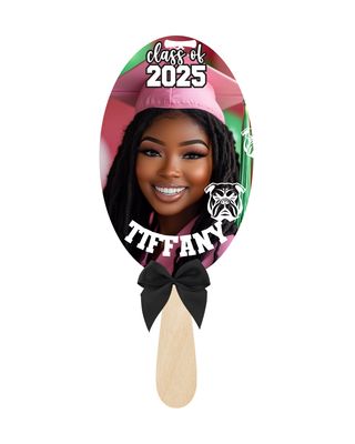 Custom Graduation Fans - Style 11