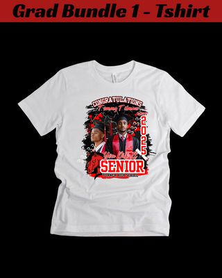 Custom Graduation T-Shirt - Style 4