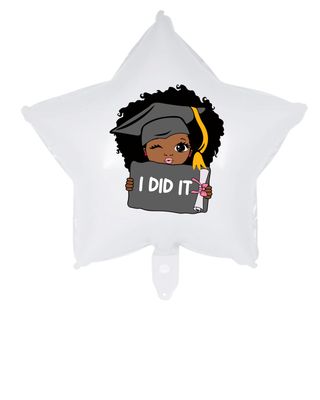 18&quot; Graduation Mylar Balloon - I Did It - I