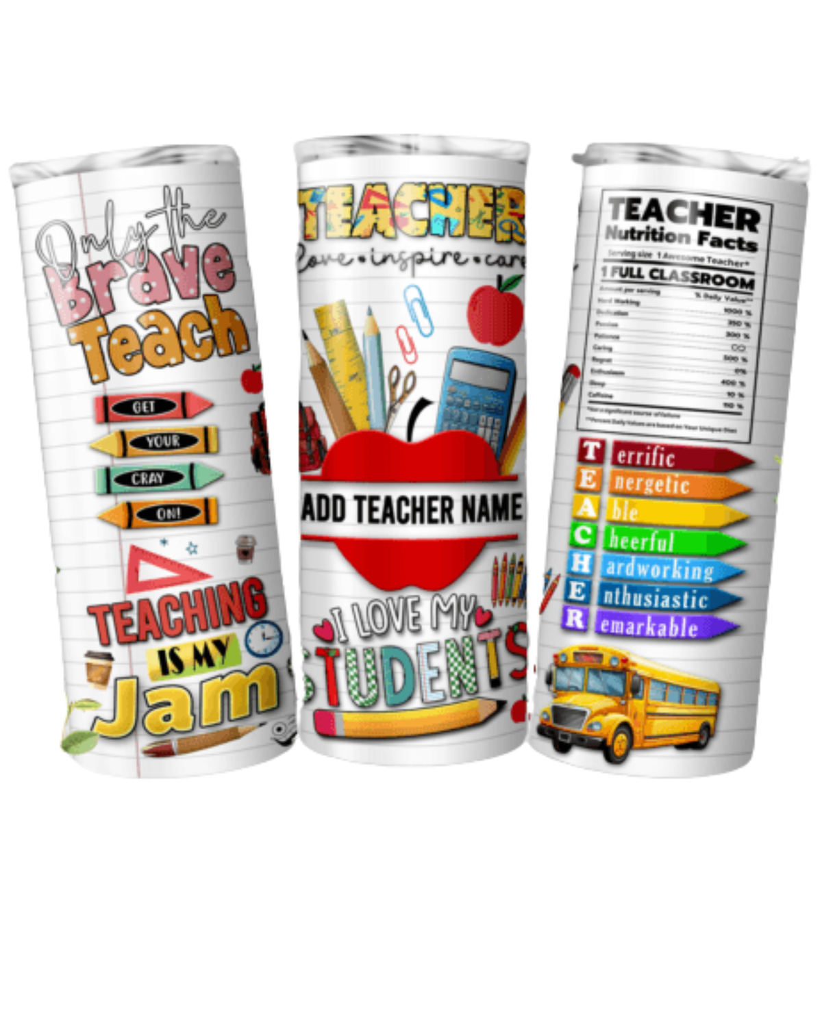 Personalized Teacher Tumbler - 4