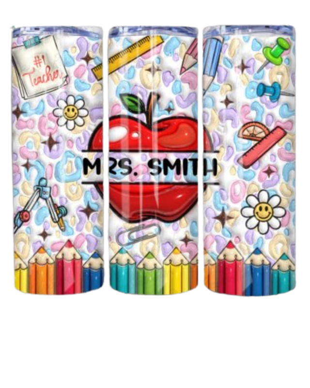 Personalized Teacher Tumbler - 7