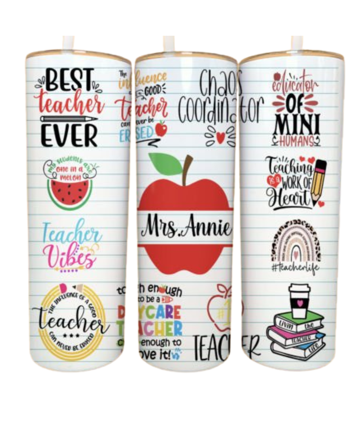 Personalized Teacher Tumbler - 6
