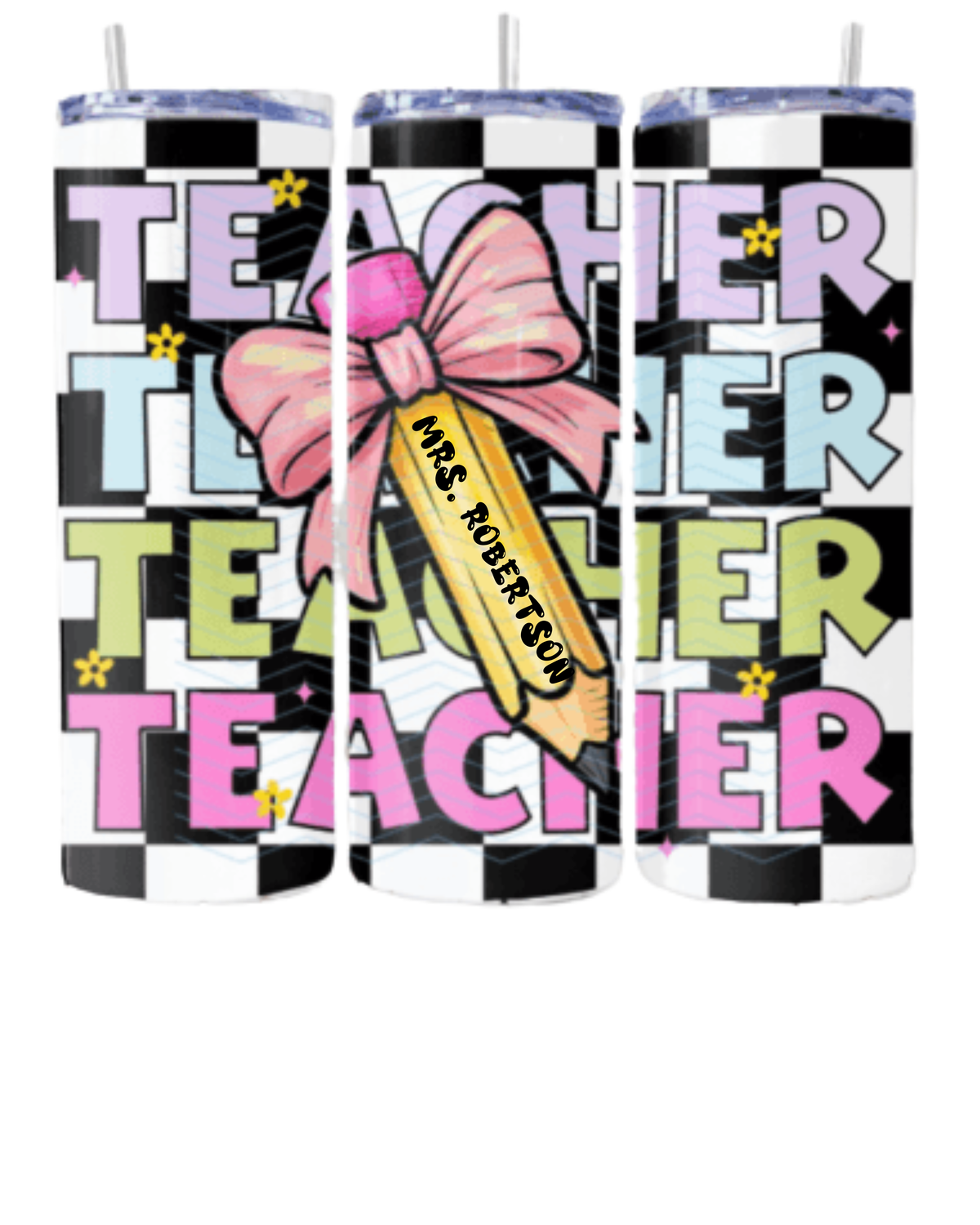 Personalized Teacher Tumbler - 5
