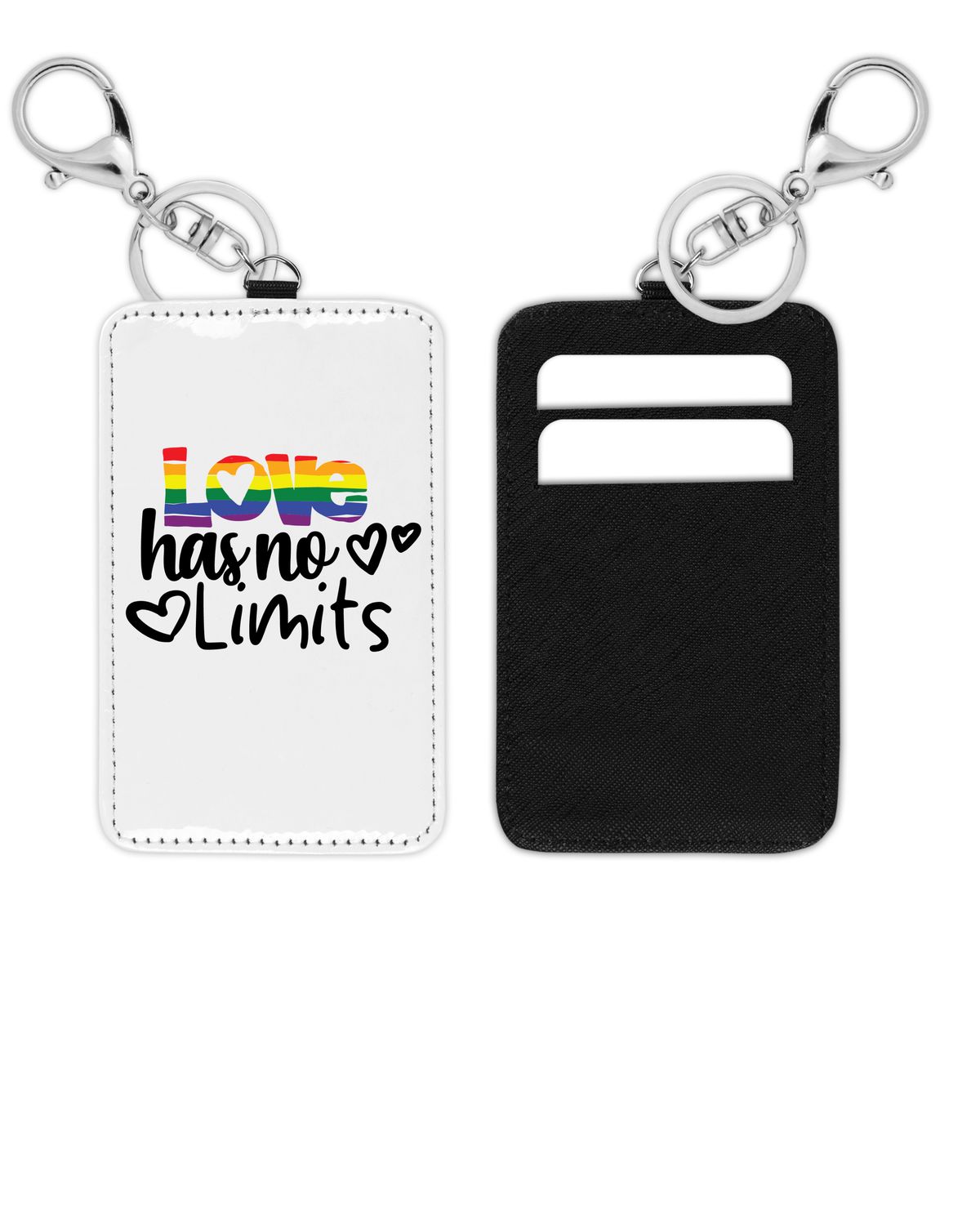 Pride Keychain Card Holder