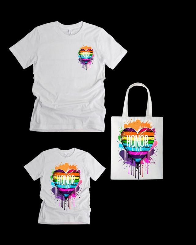Pride T-shirt and Tote Bundle -P17