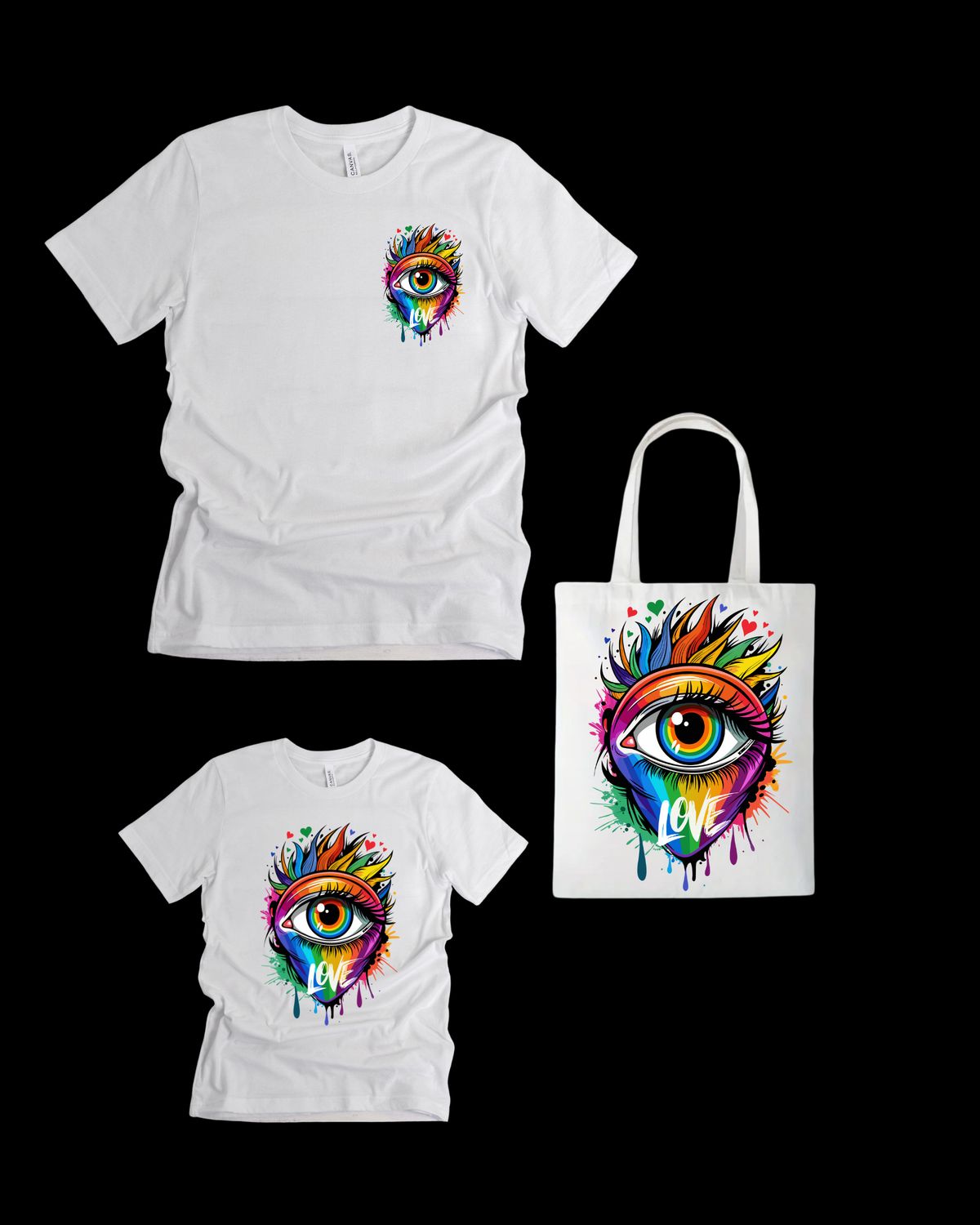 Pride T-shirt and Tote Bundle -P21