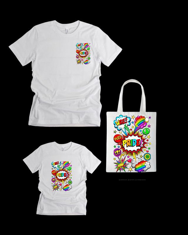 Pride T-shirt and Tote Bundle -P6