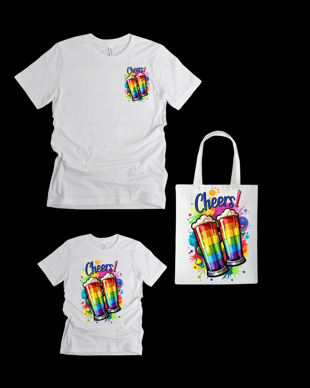 Pride T-shirt and Tote Bundle -P1