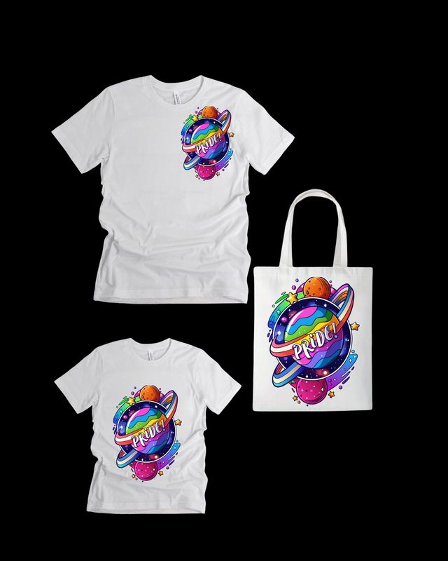 Pride T-shirt and Tote Bundle -P10