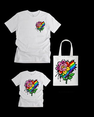 Pride T-shirt and Tote Bundle -P92