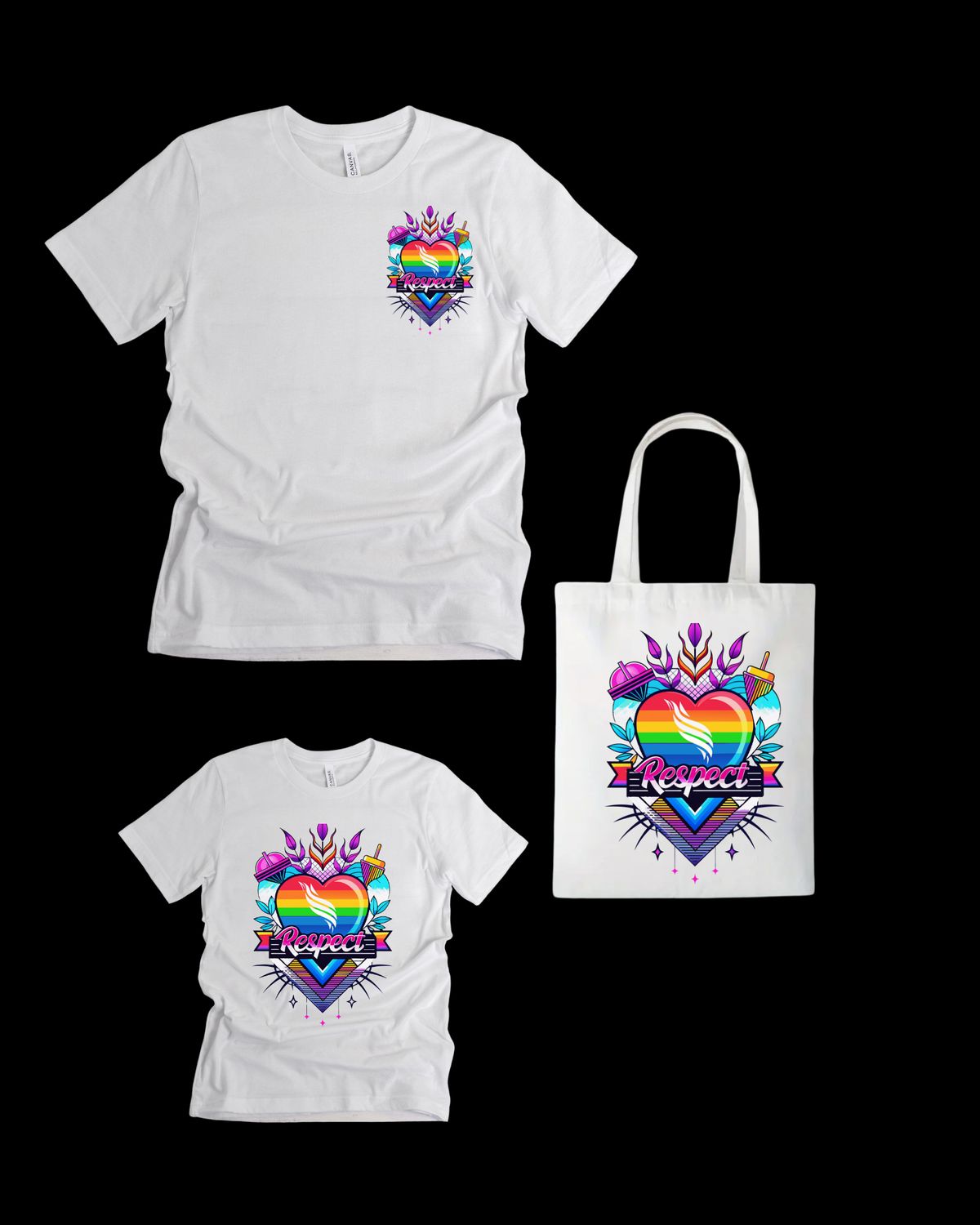 Pride T-shirt and Tote Bundle -P93
