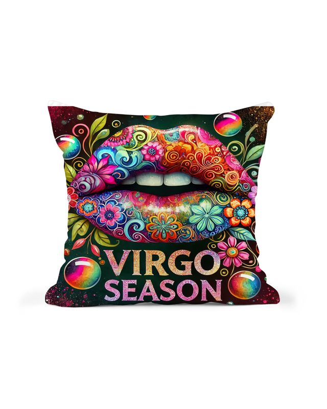 Psychedelic Floral Lips – &quot;Virgo Season&quot;