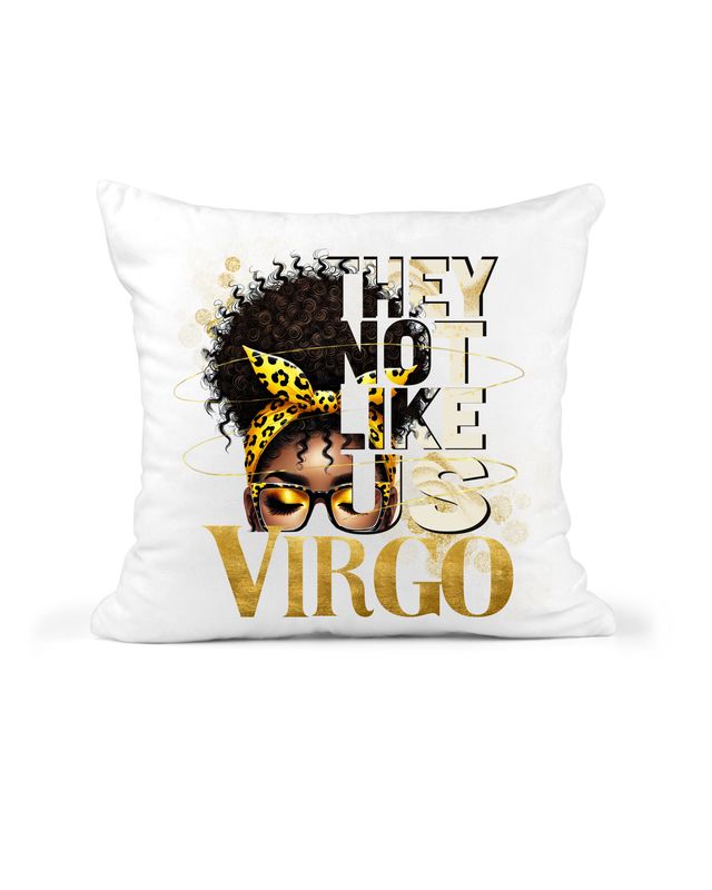 They Not Like Us Virgo Pillow