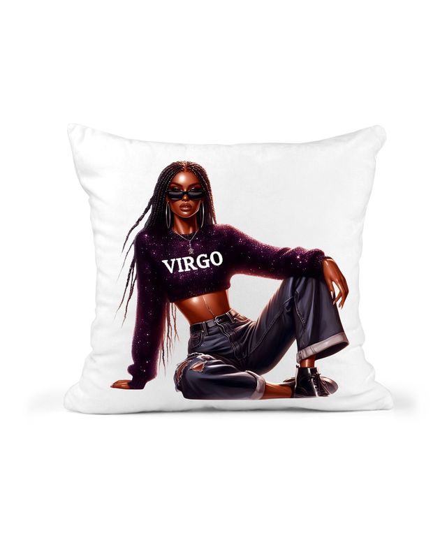Chic Virgo Attitude Pillow