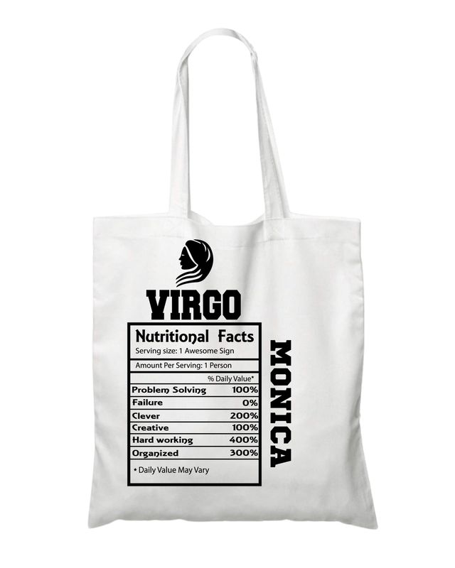Virgo Nutritional Facts Tote
