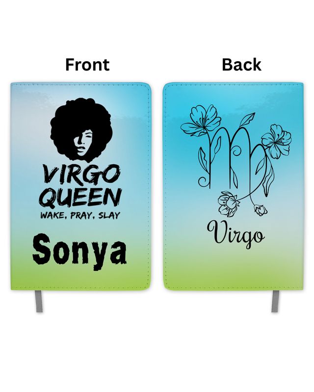 Virgo Queen Afro Journal