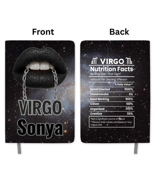 Virgo Lips Chain Journal