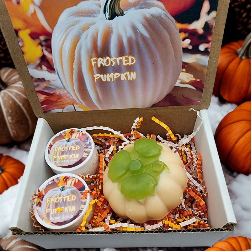 Mini Pumpkin Collection - Frosted Pumpkin
