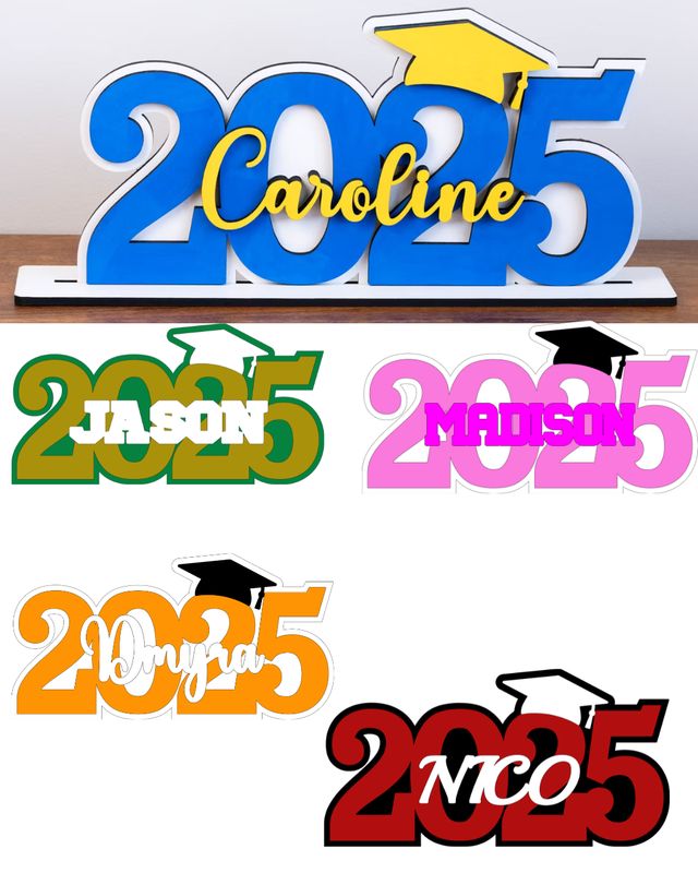 Custom Graduation Name Sign - III