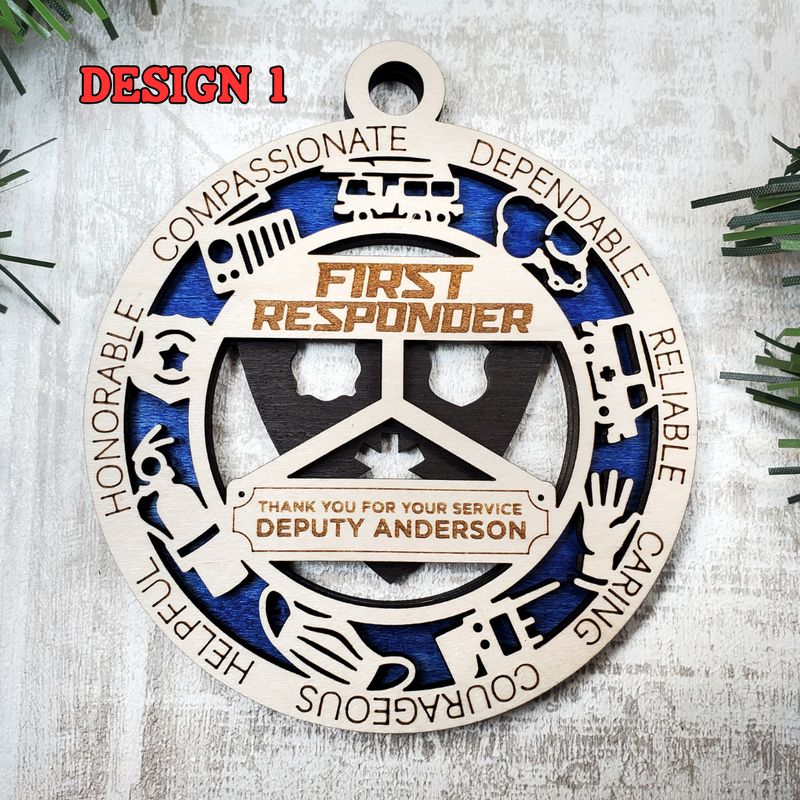 First Responder Ornament