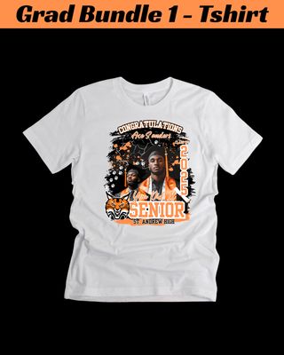 Custom Graduation T-Shirt - Style 2