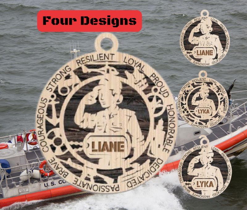 Coast Guard Formal and Field Ornaments