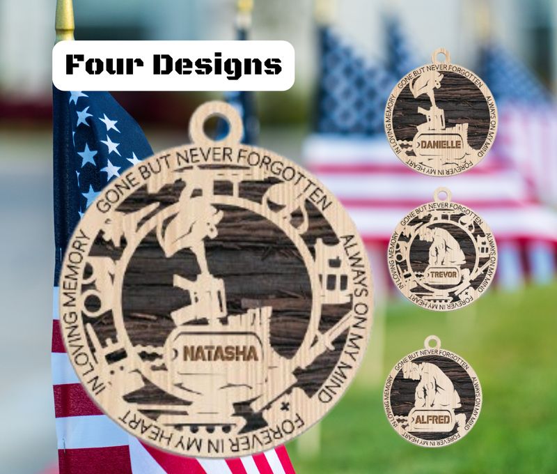 Marine Christmas Memorial Ornament